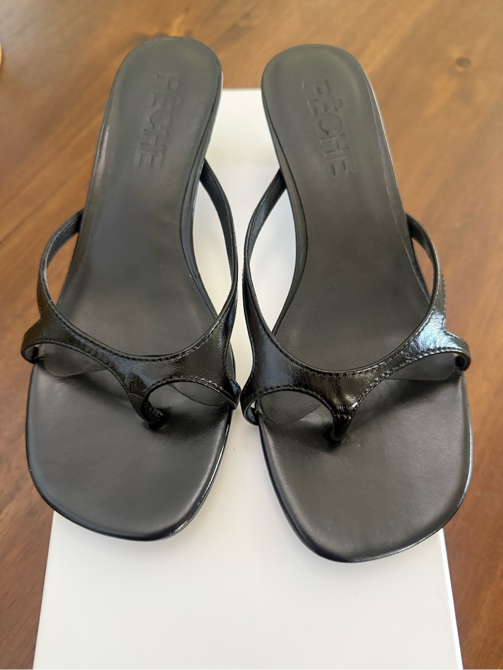 Brand new Peche Kitten Heel Sandals